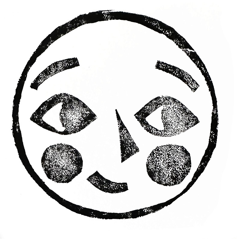 Pie Boi linocut artwork